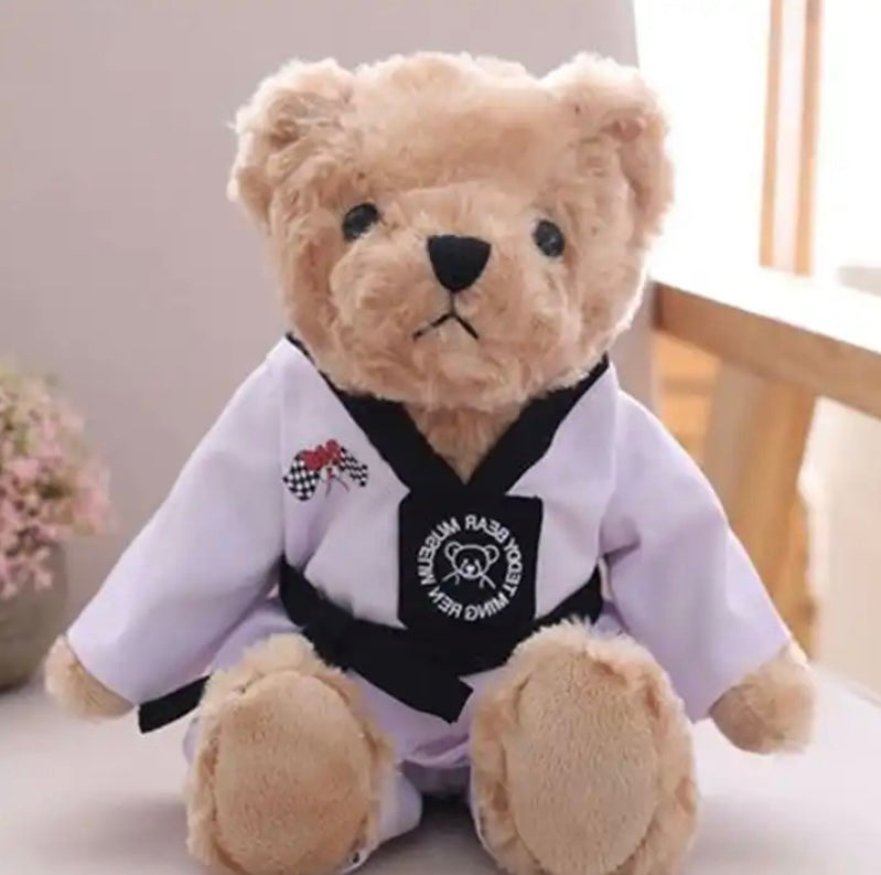 Oso de peluche Taekwondo