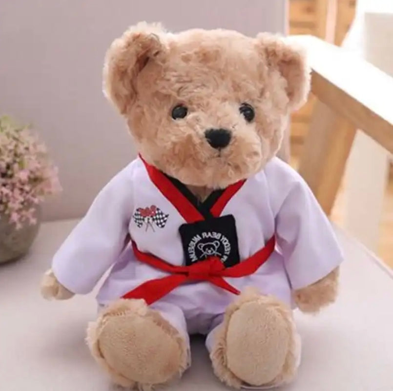 Oso de peluche Taekwondo